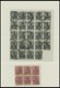LOTS VB O , 1919-23, 64 Verschiedene Gestempelte Viererblocks (oder Größere Einheiten), Fast Nur Prachterhaltung, Alles  - Sonstige & Ohne Zuordnung