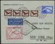 DO-X LUFTPOST DO 8 BRIEF, 3.5.1931, Deutsche Bordpostaufgabe Zum Flug Vila Cisneros-Südamerikafahrt Und Nach Nordamerika - Storia Postale