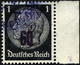 LJADY 1b O, 1941, 60 Kop. Auf 1 Pf. Schwarz, Aufdruck Schwarzviolett, Rechtes Randstück, Pracht, RR!, Fotoattest Zirath, - Occupazione 1938 – 45