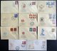 LOTS 1952-56, Partie Von 22 Verschiedenen FDC, Fast Nur Prachterhaltung, Mi. 690.- - Gebraucht