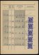 1954, Annahmebuch (Land), Zustellbezirk I In Schalding, 32 Seiten Komplett, Die Gebühr Wurde Meist Mit 15 Pf. Posthornma - Otros & Sin Clasificación