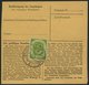 BUNDESREPUBLIK 138 BRIEF, 1954, 90 Pf. Posthorn, 3x Als Mehrfachfrankatur Auf Paketkarte Aus BREITENBERG, üblich Gezähnt - Sonstige & Ohne Zuordnung