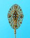 BEAUTIFULL ANTIQUE BRASS HAIR PIN ... In Top Condition * Ancien épingle à Cheveux Haarnadel Forcina Horquilla - Accessoires