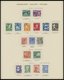 SAMMLUNGEN, LOTS O,* , Fast Nur Gestempelte Sammlung Niederlande Von 1852-1944 Auf Schaubekseiten (Text Bis 1957), Mit G - Colecciones Completas