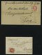 LOTS 35,37,39 BRIEF, 1867, 9 Prachtbriefe Franz Joseph - Sammlungen