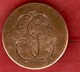 ** BROCHE  INITIALES  -  MONNAIE  NAPOLEON  1863 ** - Broschen