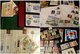 Carton With Stamps In Albums Eastate Many Stamps MNH** All As Shown - Vrac (min 1000 Timbres)