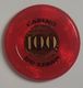 Lebanon - Casino Du Liban Late 1970s Jeton Token Coin Chip 100L - Liban