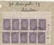 Allemagne Lettre Inflation Taxée En Alsace 1923 - Lettres & Documents