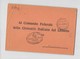 15397 01 UFFICIO POSTALE ROMA COMANDO GIL GIOVENTU ITALIANA LITTORIO X NAPOLI - Franchise