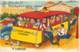 76 - YVETOT - Carte à Systeme (manque Les Vues) - Ca Filoche ! Trolleybus 1949 - Yvetot