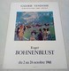 AFFICHE ANCIENNE ORIGINALE EXPOSITION Roger BOHNENBLUST 1968 Galerie Vendome Paris Rue De La Paix - Style Raoul Dufy - Affiches