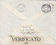 Argentina BUENOS AIRES 1917 Cover Brief LAUSANNES Schweiz VERIFICATO PER CENSURA Label Italian MILANO Censor Label - Briefe U. Dokumente