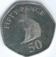 Gibraltar - Elizabeth II - 50 Pence - 2014 - 3rd Portrait - Gibraltar