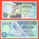 Libya 1991-93. 1/2 And 1 Dinar. UNC. Pick 58-59. - Libya