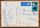 ISRAELE   25 A. POSTCARD  PAR AVION FROM JERUSALEM  TO FIRENZE ITALY - Storia Postale