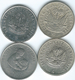 Haiti - 5 Centimes - 1958 (KM62) 1975 - FAO (KM119) 1981 - FAO (KM145) & 1997 (KM154a) - Haïti