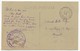 Cachet "Correspondance D'Armées PORT SAID" 1917 + Compagnie Des Messageries Maritimes Paquebot MEINAM" Sur CPA Id - Poste Maritime