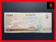 FIJI 5 Dollars 2002  P. 105 B   UNC - Fidji