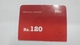 India-airtel Prepiad Card-(52b)-(rs.120)-(new Delhi)-()-(look Out Side)-used Card+1 Card Prepiad Free - Inde