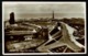 Ref 1277 - 1939 Real Photo Postcard - Castle & New Promenade Aberystwyth - Cardinganshire Wales - Cardiganshire