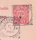 Nederlands Indië - 1899 - 7,5 Cent Cijfer, Briefkaart G12 Van VK KENDAL - Na Posttijd - Naar München / Deutschland - Indes Néerlandaises