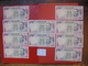 Delcampe - LOT INDE 50 RUPEES 2013 SERIE DE 10 NUMEROS SE SUIVANT . UNC !!! - Vrac - Billets