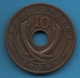 EAST AFRICA 10 Cents 1924  KM# 19 GEORGIVS V REX ET IND:IMP: - Colonie Britannique