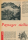 1960 : Document, LA SICILE, Taormine, Agrigente, Sélinonte, Segeste, Palerme, Montreale, Stromboli, Mosaïque Armerina... - Non Classés