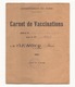 Carnet De Vaccinations Du 30 Décembre 1943 Département Du Nord - Non Classés