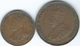 Hong Kong - George V - 1 Cent - 1923 (KM16) & 1931 (KM17) - Hong Kong