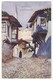 Delcampe - GREECE SALONICA LOT X 4 ARTIST SIGNED POSTCARDS 1910s CHURCHES EGNATIA STREET TEKKE ILLUSTRATED SALONIQUE - Greece