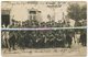 63 RIOM / CARTE PHOTO / AOUT 1914 / 1er RENFORT POUR LE FRONT / CASERNE ANTERROCHE / 105e REGIMENT D'INFANTERIE - Riom