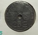 Belgium 25 Centimes 1944 Varnished - 25 Centimes