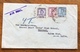 IRAQ  ENVELOPE  COVER OTTOMAN  BANK PAR AVION FROM BASRAH  BASSORA TO INDIA   1951 - Irak