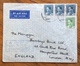 IRAQ  ENVELOPE COVER PAR AVION   FROM RAF HABBANIYA  TO LONDON   THE  29/8/38 PASSED BY  RAF CENSOR N. 287 - Iraq