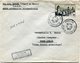 T. A. A. F.  LETTRE PAR S/S. NORSEL DEPART PARIS 15-10-1957 ARRIVEE TERRE ADELIE 15-1-1958 T.A.A.F PUIS REEXPEDIEE PARIS - Lettres & Documents