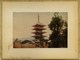 2 Photos Du Japon - XIXéme - Sur Papier Albuminé  - 1)  PAGODA AT NIKKO    2) PARC  AT NIKKO - Anciennes (Av. 1900)