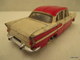 VOITURE - MINIATURE - 1/43 Em  DINKY TOYS - SIMCA CHAMBORD Peinture Rouge  Et Jaune     - - Jouets Anciens