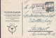 Deutsches Reich FRIEDRICH ERMISCH Saatzüchter FRANKFURT (Oder)-Land 1935 Card Karte STUTTGART Eisenbahn - Briefe U. Dokumente