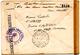 Lettre De Masino Canavese Aosta (09.03.1943) Pour Colombes, Double Censure Posta Estera - Storia Postale