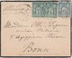 Envrloppe 1898 / Timbres SAGE 5 C Et 15 C / Pour Bonn Allemagne - Other & Unclassified