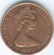 Solomon Islands - Elizabeth II - 2 Cents - 1985 (KM2a) - Hard To Find - Salomon