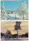 2 Postcards: 'Vinter I Norge' - Winter In Norway - (Norway) - Noorwegen