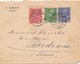 Lettre Karlsbad 5,10,25 Pour Bordeaux - Lettres & Documents