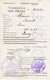 Aisne, Ardennes. PERSONEAUSWEIS-Carte D'identité 1917 CHAUNY, QUESSY, LA HARDOYE - 1914-18