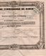 VP14.595 - 1847 - Action De La Caisse Commerciale De NIMES - Mrs NOURY , DELEUZE & Cie - M - O