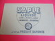 2 Buvards/Savon En Paillettes/Sap/Saplé Liquide/Produit SAPONITE /Vers1945-1960   BUV354 - Produits Ménagers