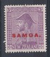 Samoa 1926 3/- 'Jones' Paper MLH(*) - Samoa