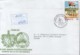 2000-FDC-41 CUBA FDC 2000. REGISTERED COVER TO SPAIN. 25 ANIV MISION EN ANGOLA WAR. - FDC